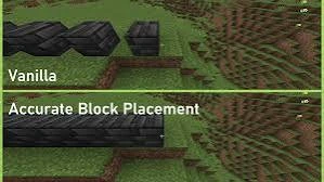 Vanilla and Accurate Block Placement comparison